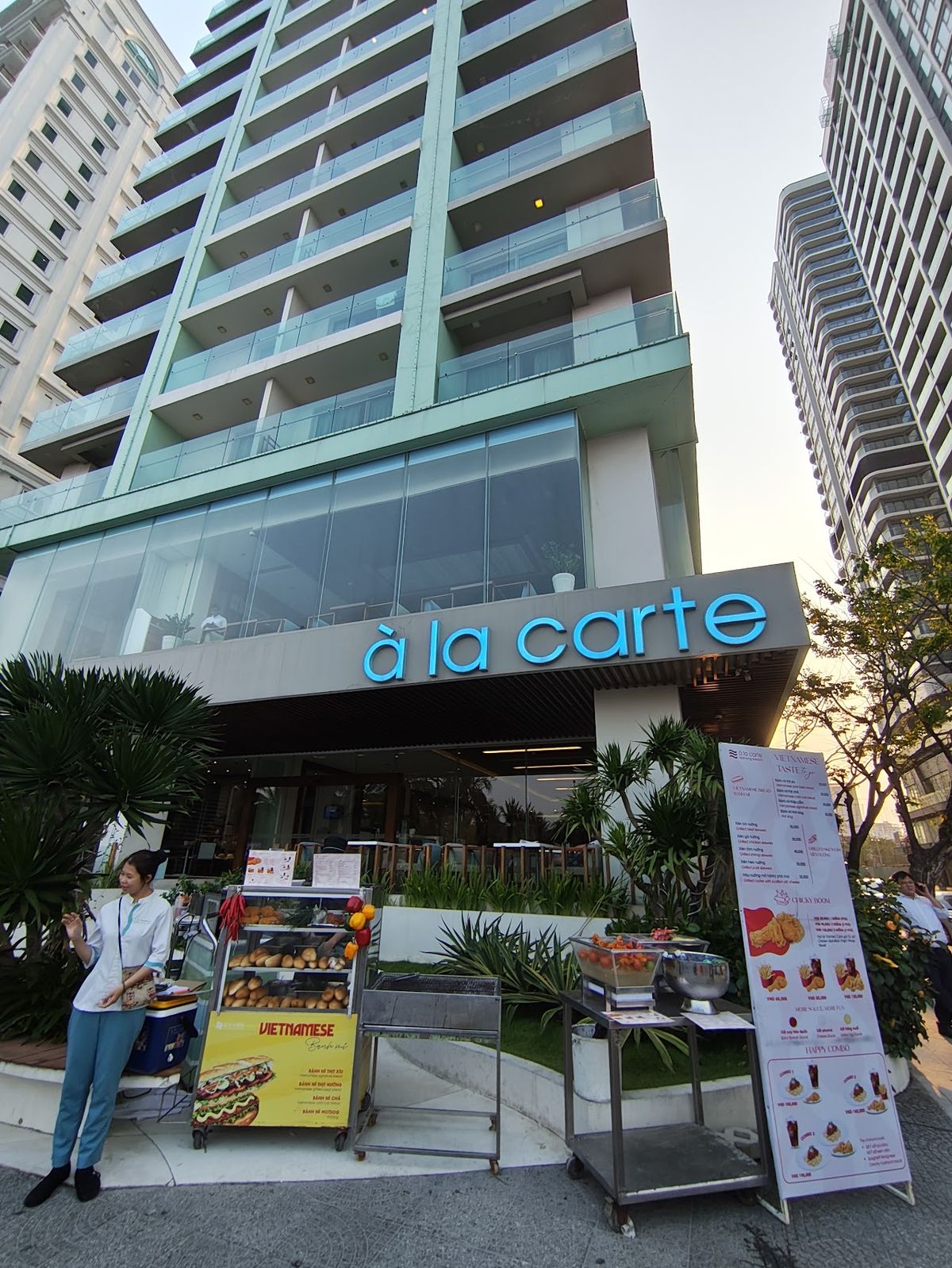 A La Carte Danang Beach exterior in My Khe Beach