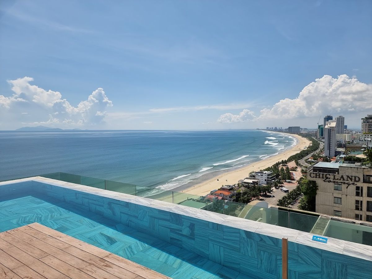 A La Carte Danang Beach room interior in My Khe Beach