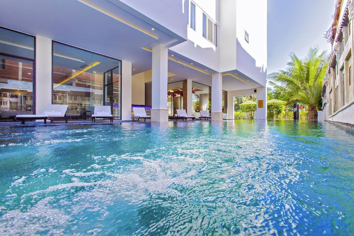 Ally Beach Boutique Hotel Hoian exterior in Cua Dai