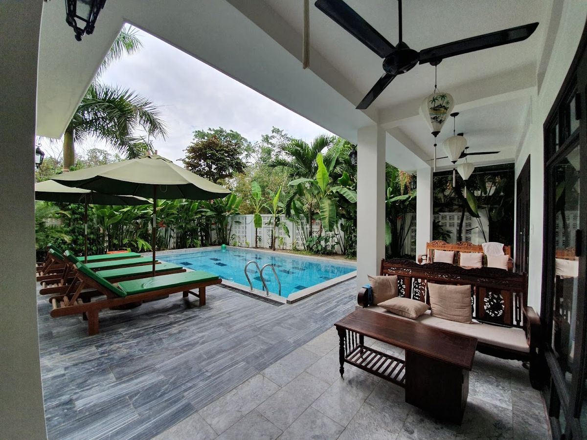 An Bang Beach Villas room interior in An Bang Beach
