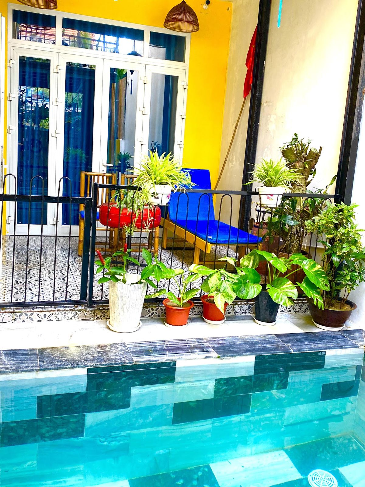 An Bang Sea Adventure homestay room interior in An Bang Beach