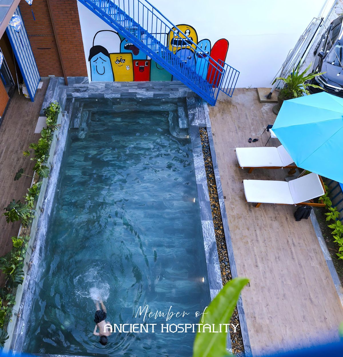 Ancient Beach Boutique & Spa Hội An room interior in Cua Dai