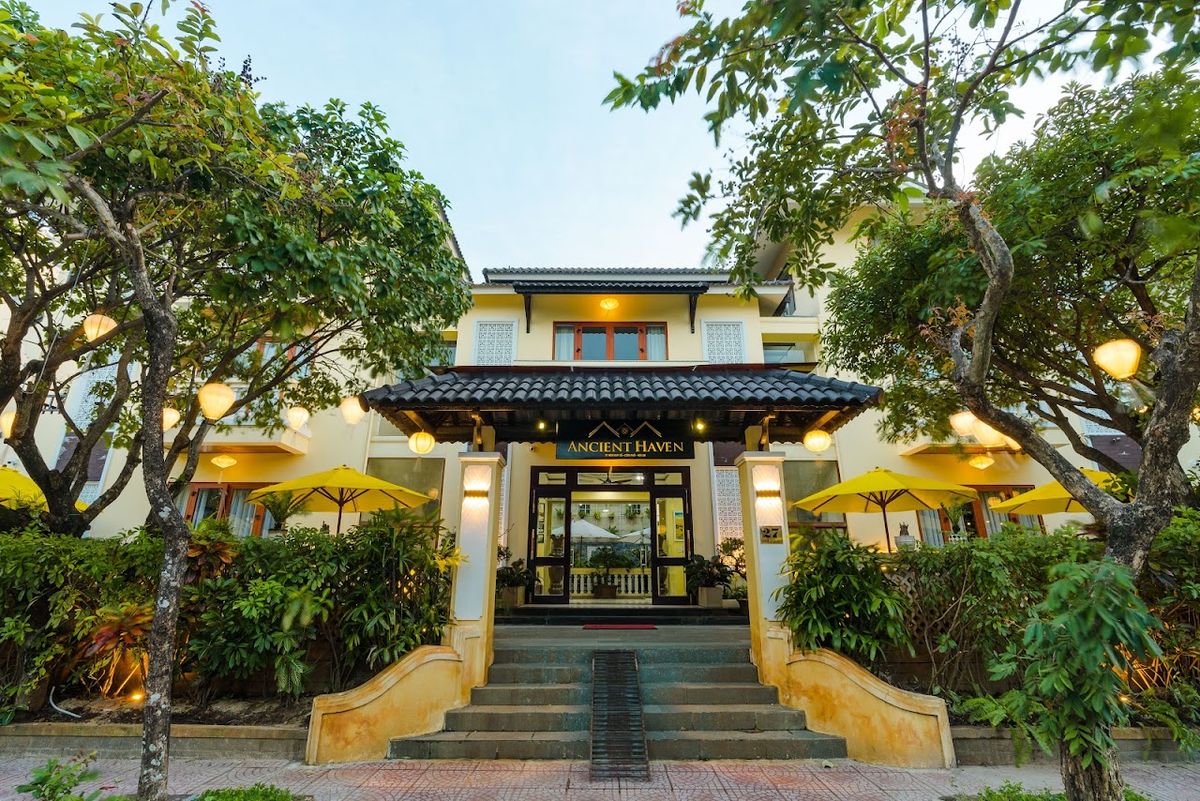 Ancient Haven exterior in Hoi An Old Town