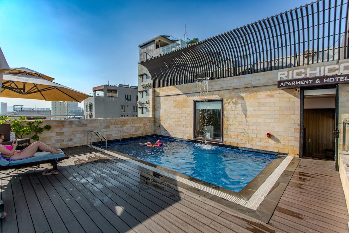 Apartments and Hotels Richico exterior in My Khe Beach