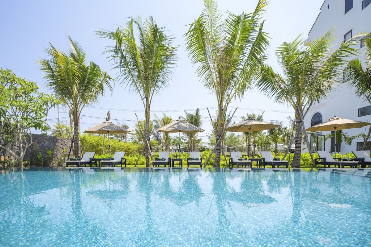 Athenia Boutique Hotel & Spa room interior in Hoi An Old Town