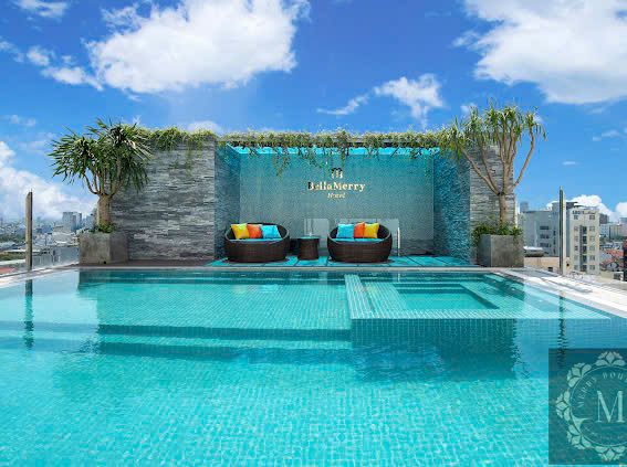 Bella Merry room interior in My Khe Beach