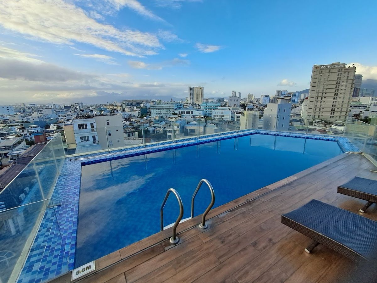 Central Hotel & Spa room interior in Da Nang City Centre