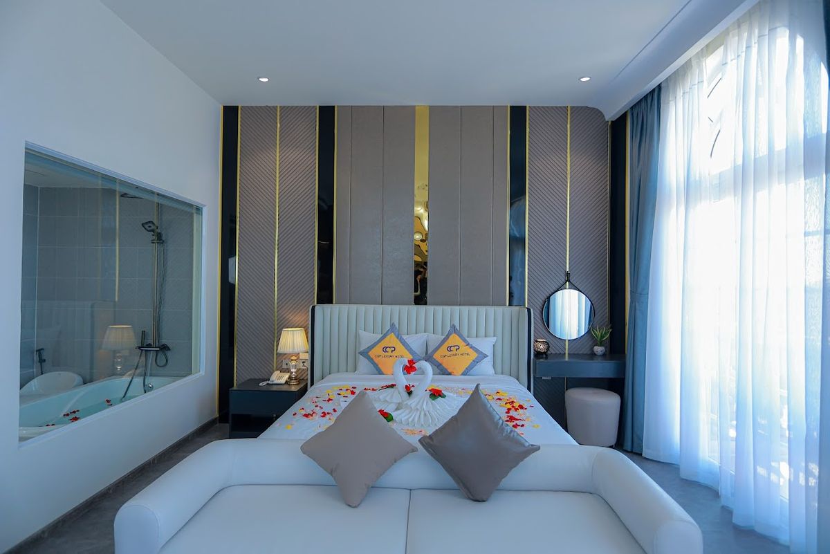 CGP Luxury Hotel Hoi An pool and grounds in An Bang Beach