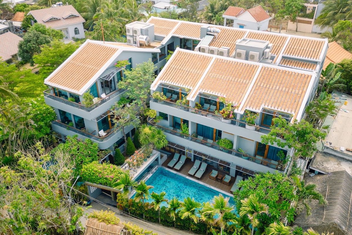 CHiEM HoiAn - The Beachside Boutique Hotel & Villa exterior in Hoi An Old Town