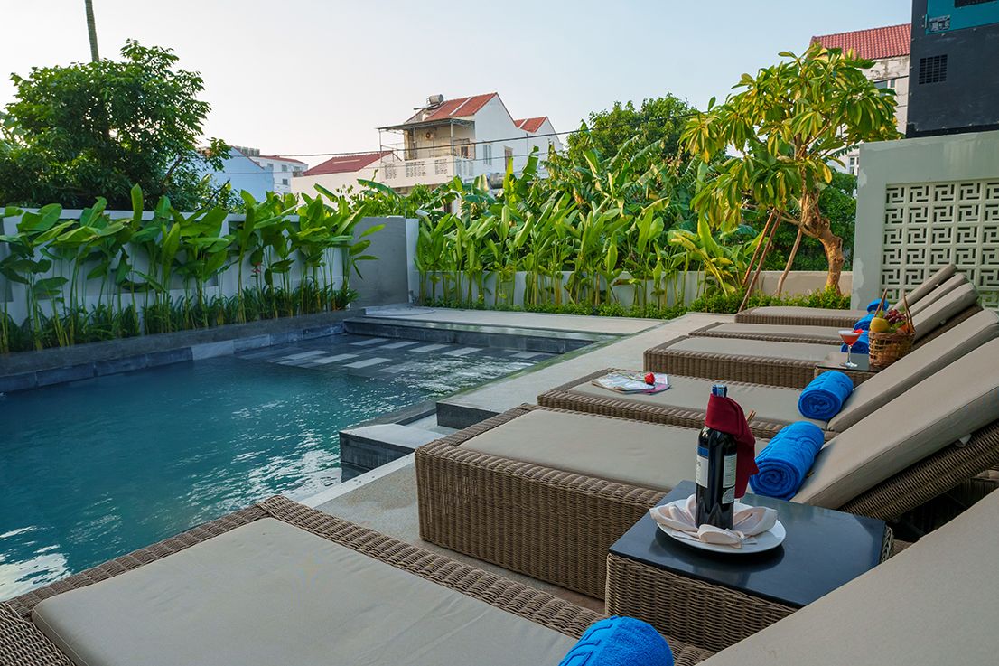 Cozy An Boutique Hotel Hoian room interior in Hoi An Old Town