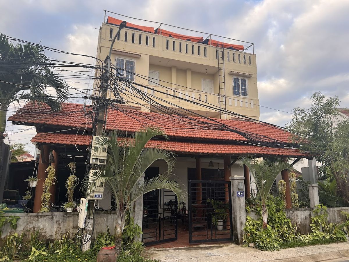 Cua Dai Beach Homestay exterior in Cua Dai