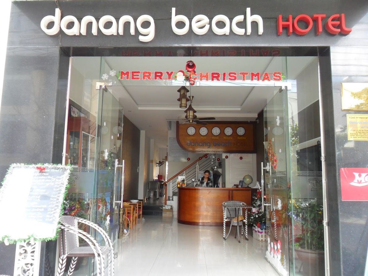 Danang Beach Hotel exterior in My Khe Beach