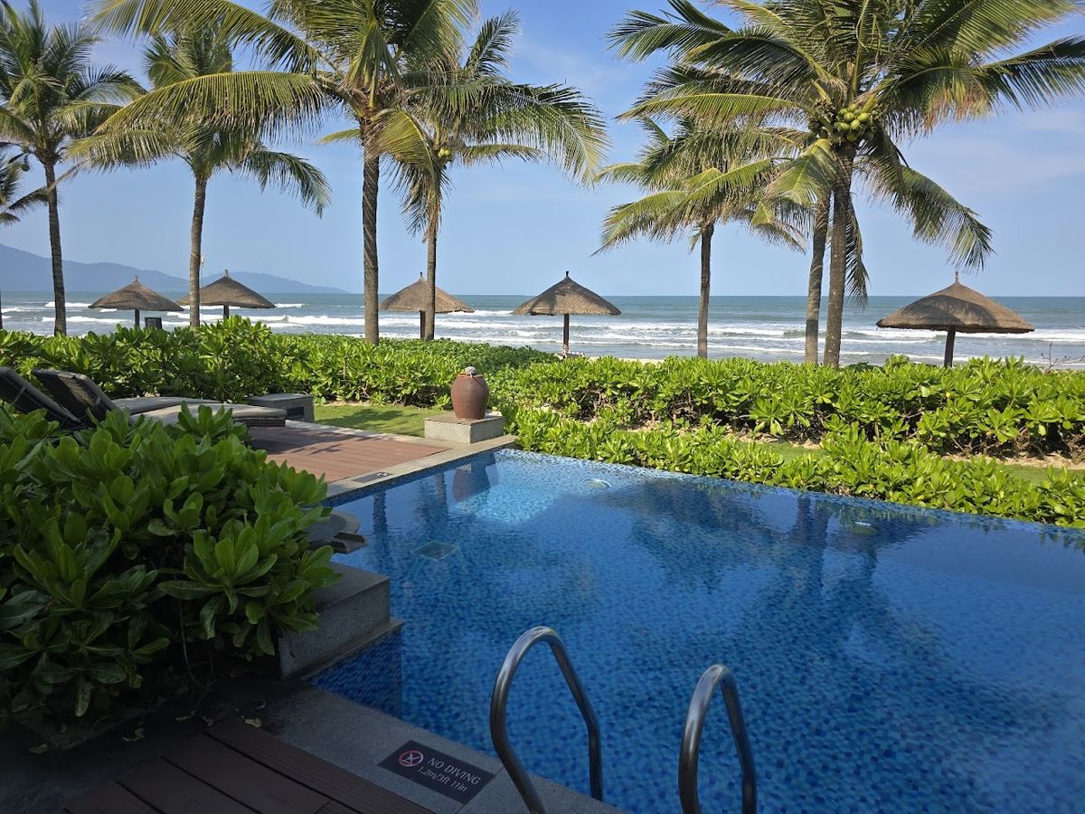 Danang Marriott Resort & Spa, Non Nuoc Beach Villas room interior in Non Nuoc
