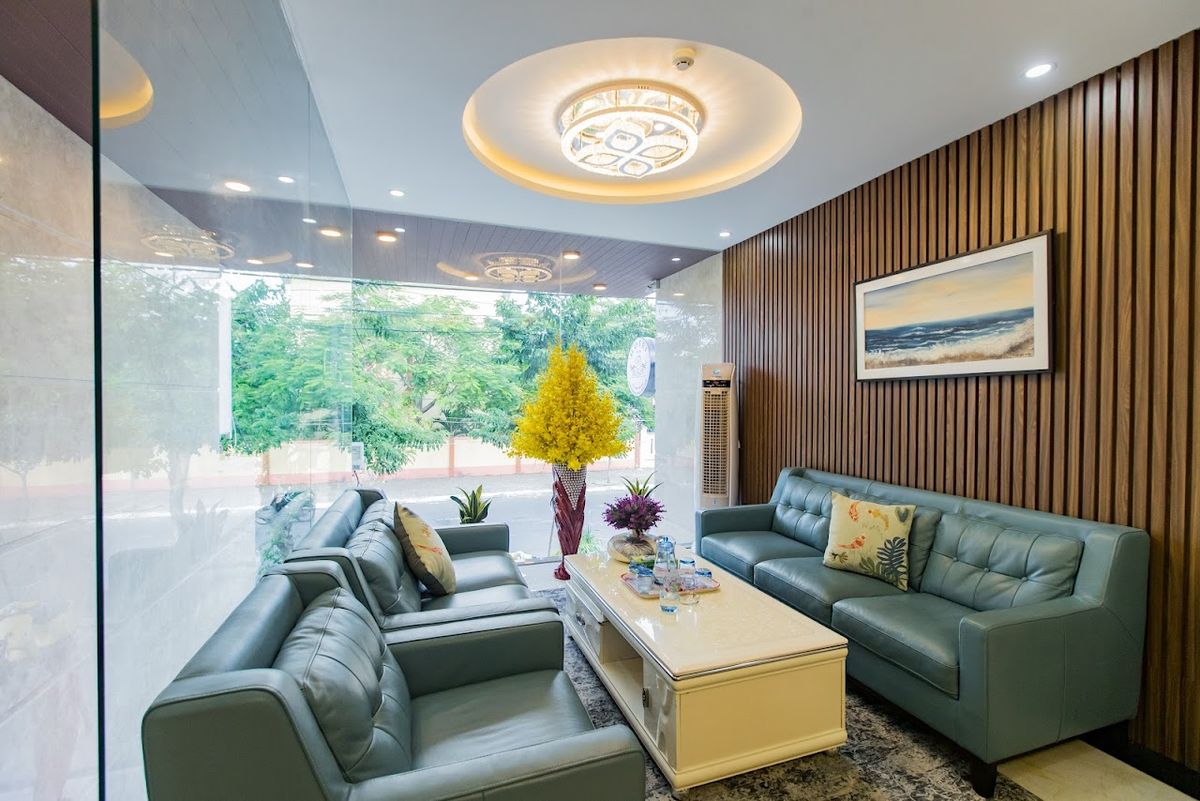 Dang's Hotel room interior in Da Nang City Centre