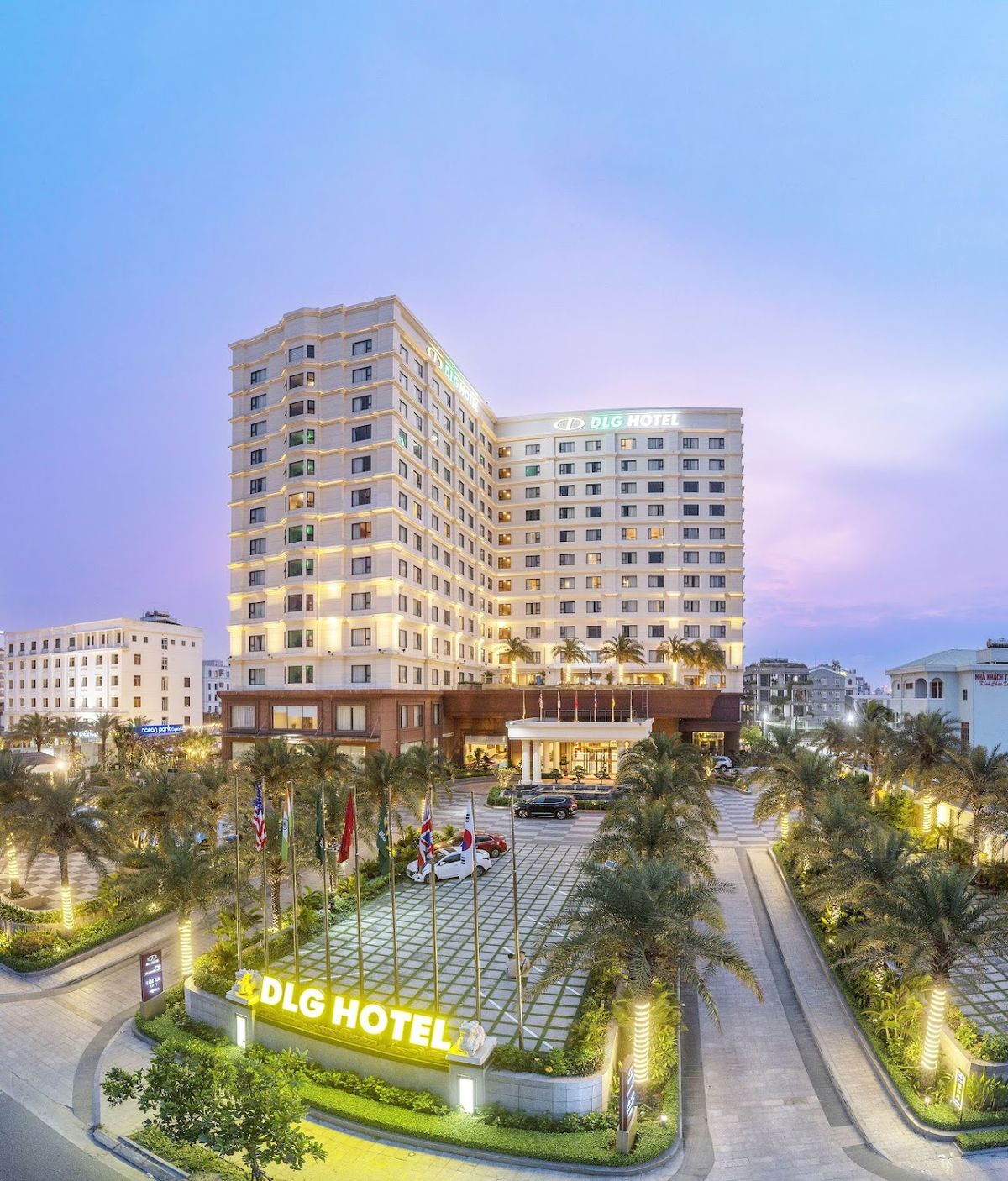 DLG Hotel Danang exterior in My Khe Beach