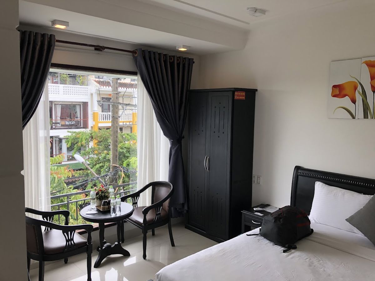 Dory Hotel Hoi An room interior in Hoi An Old Town