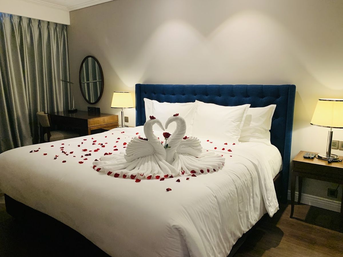 Four Points by Sheraton Danang pool and grounds in Non Nuoc