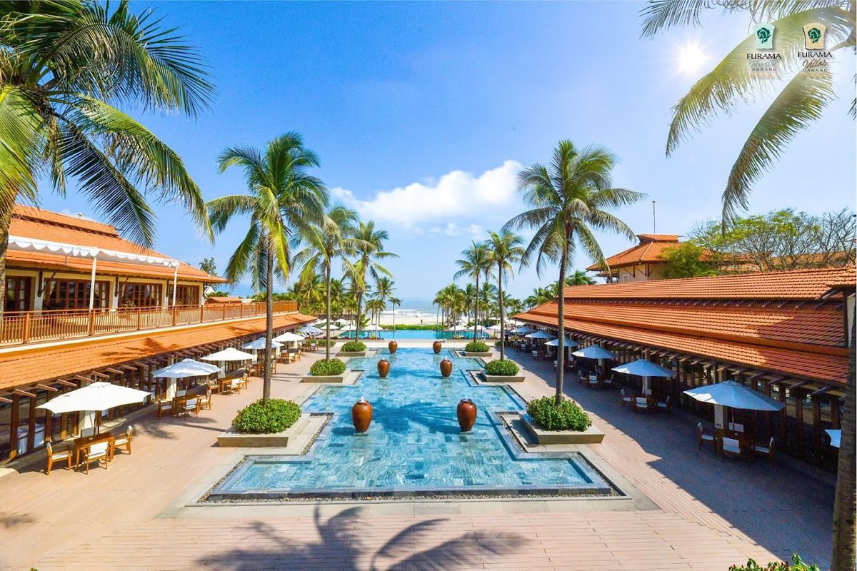 Furama Resort Danang exterior in My Khe Beach