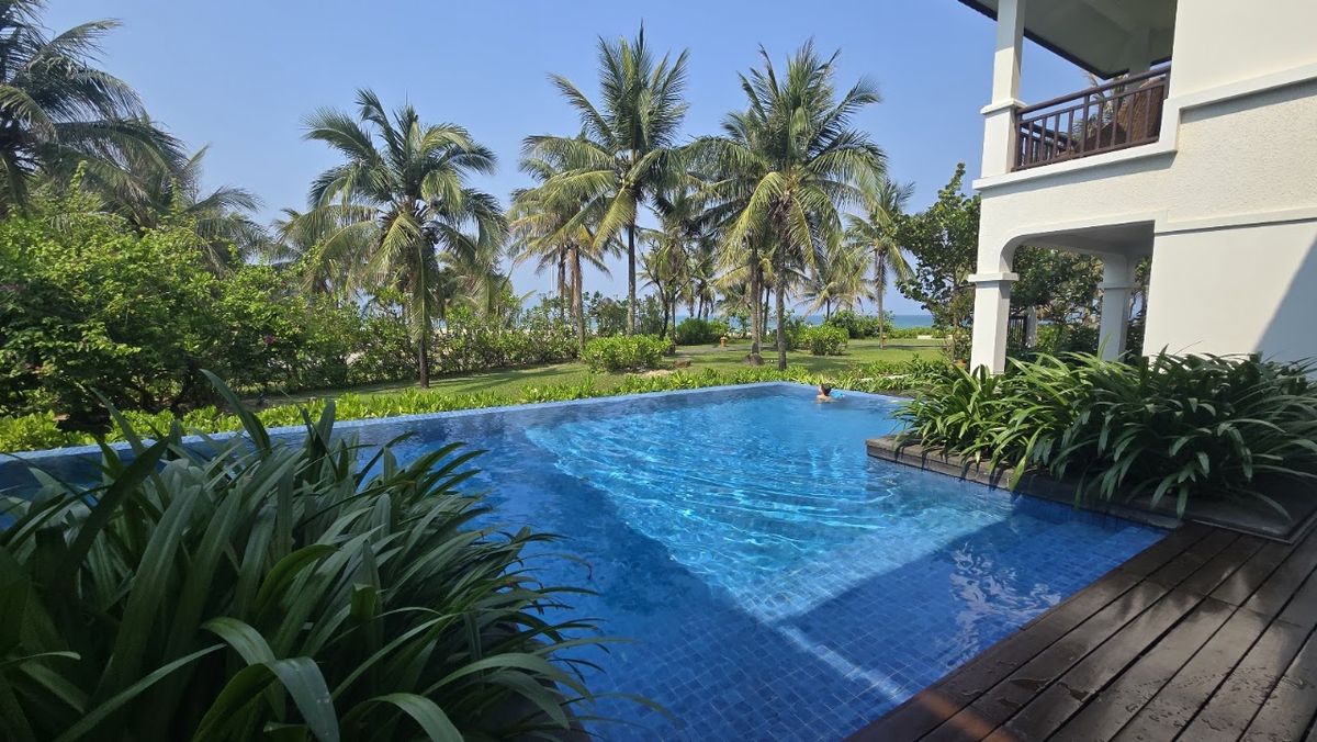 Furama Villas Danang room interior in Da Nang City Centre