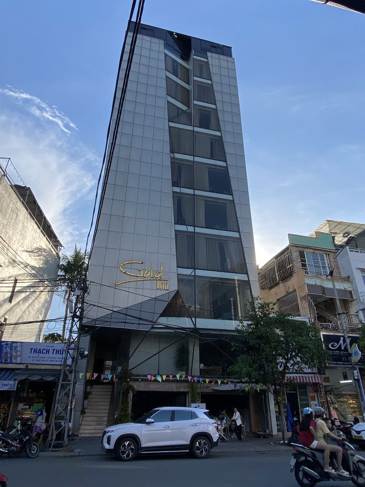 Gold Hotel Da Nang exterior in Da Nang City Centre