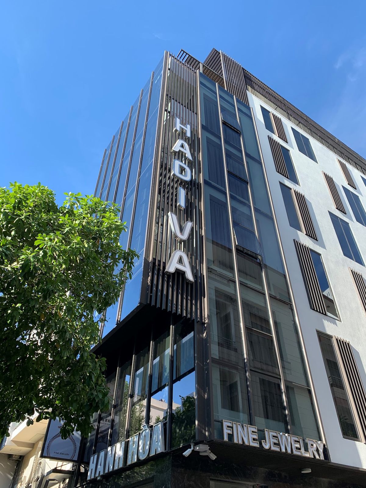Hadiva Boutique Hotel exterior in Da Nang City Centre