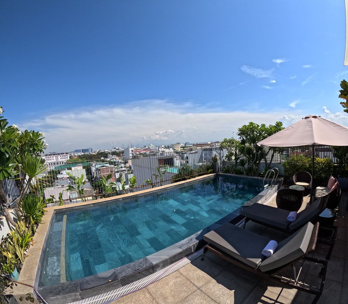 Hanami Hotel Danang room interior in My Khe Beach