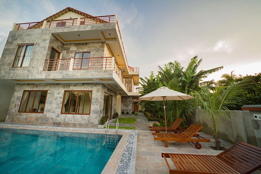 Herbal Tea Villa Homestay exterior in Hoi An Old Town