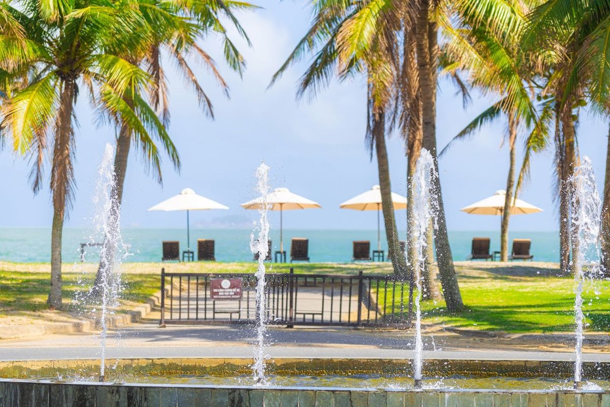 Hoi An Beach Resort exterior in My Khe Beach