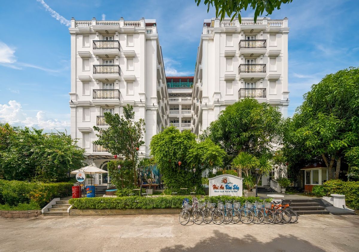 Hoi An Blue Sky Boutique Hotel & Spa exterior in Hoi An Old Town
