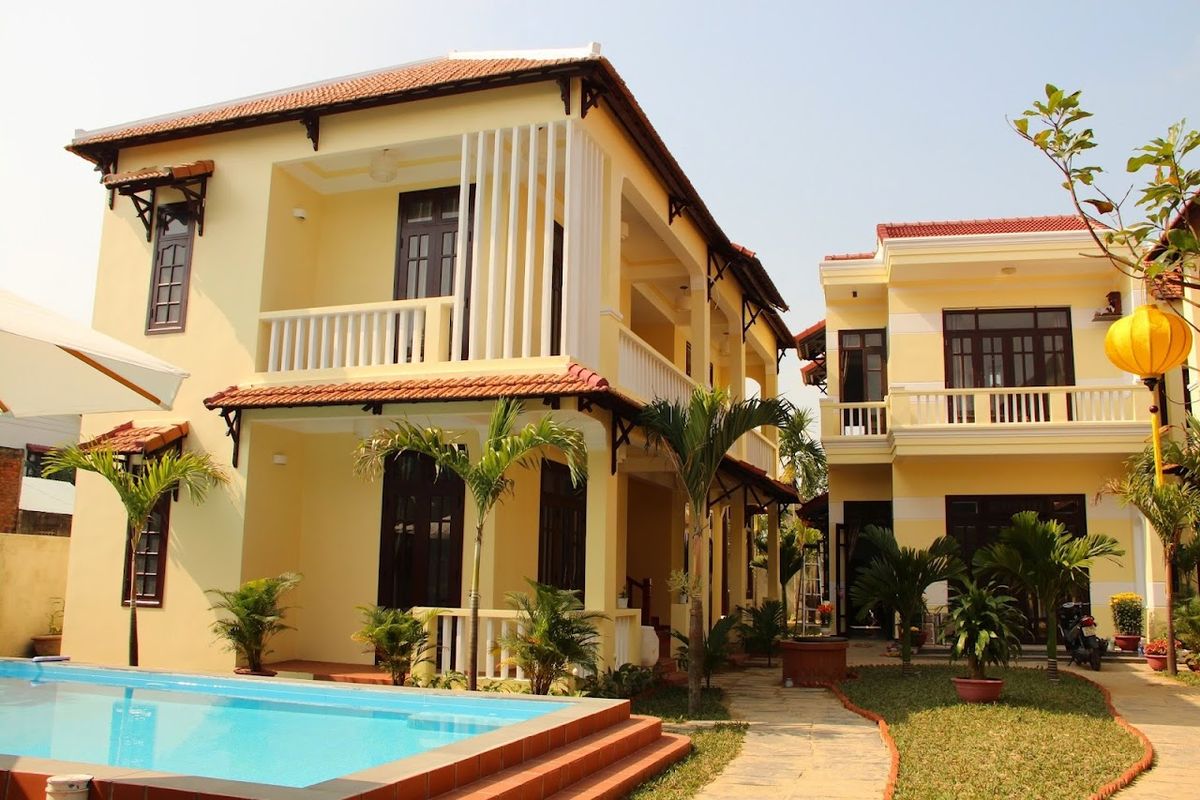Hoi An Holiday Villa exterior in Cua Dai