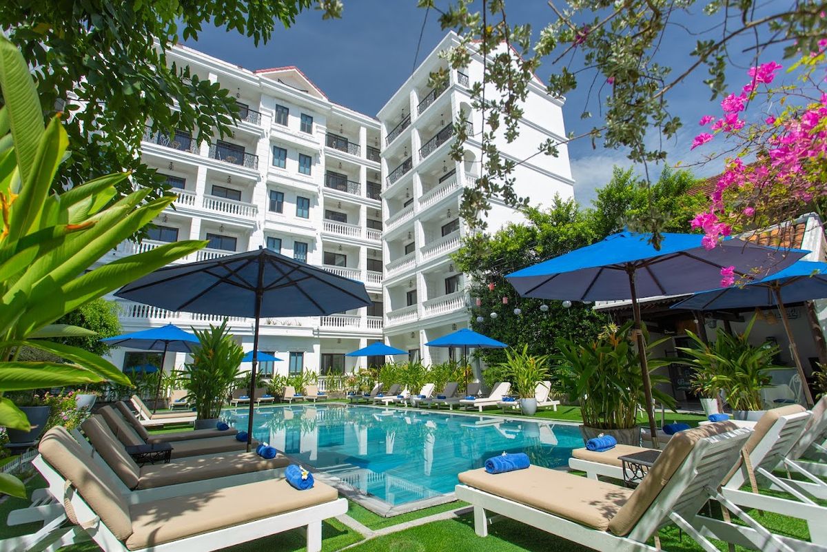 Hoi An Rosemary Boutique Hotel & Spa exterior in Hoi An Old Town