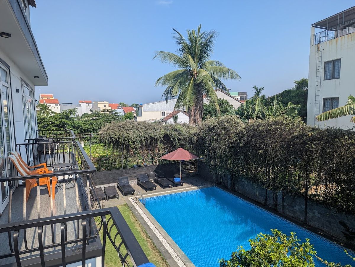 Hoi An Sunny Pool Villa exterior in Hoi An Old Town