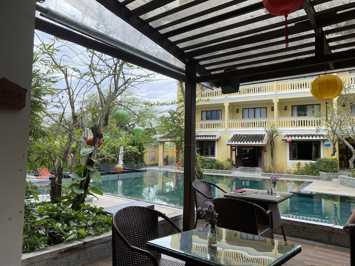 Hoian Central Boutique Hotel & Spa room interior in Hoi An Old Town