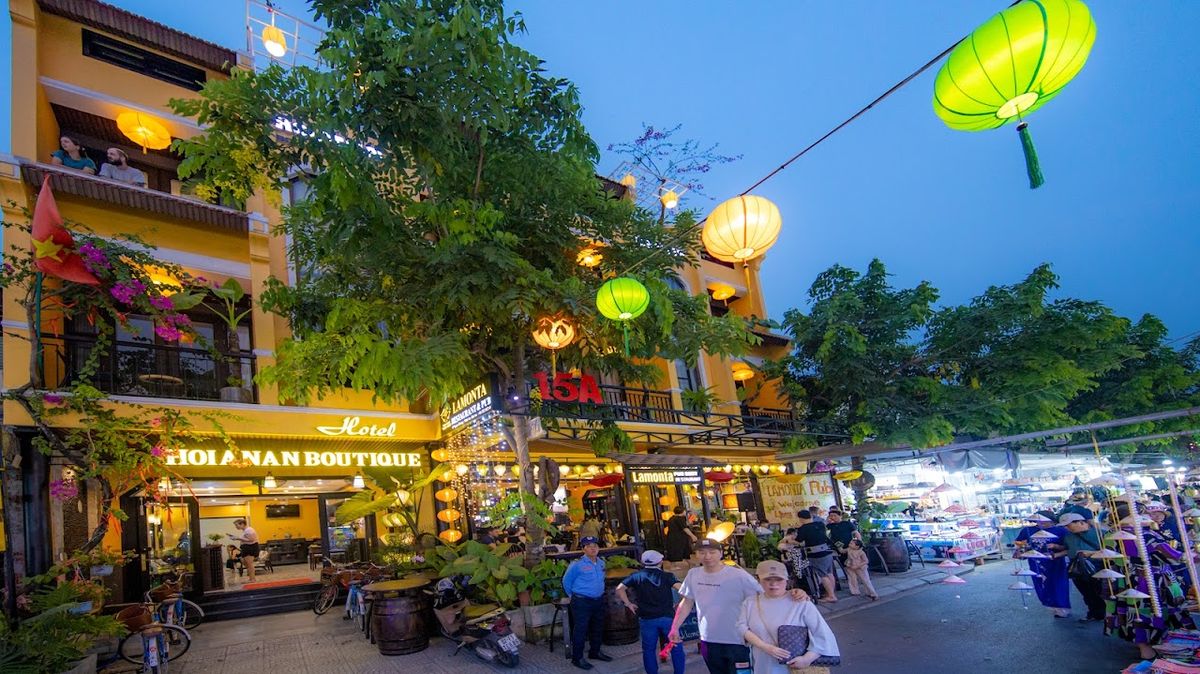 Hoianan Boutique Hotel exterior in Hoi An Old Town