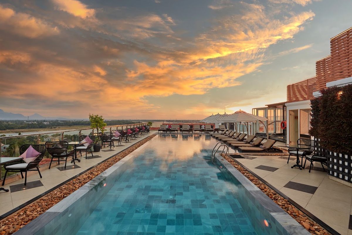 Hotel Royal Hoi An Danang, The Legacy Riverfront Resort & Spa room interior in An Bang Beach