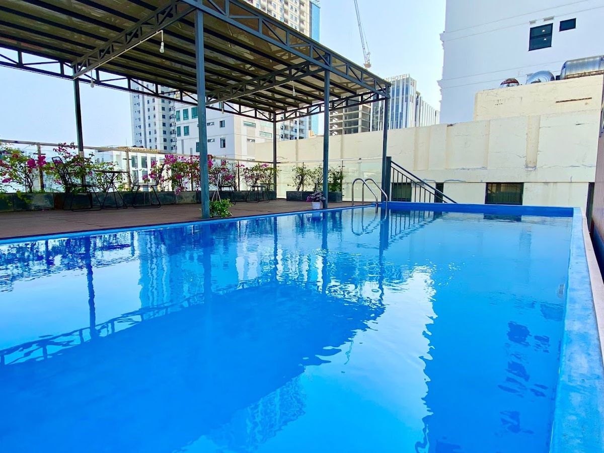 HUMMER HOTEL & APARTMENT room interior in An Thuong