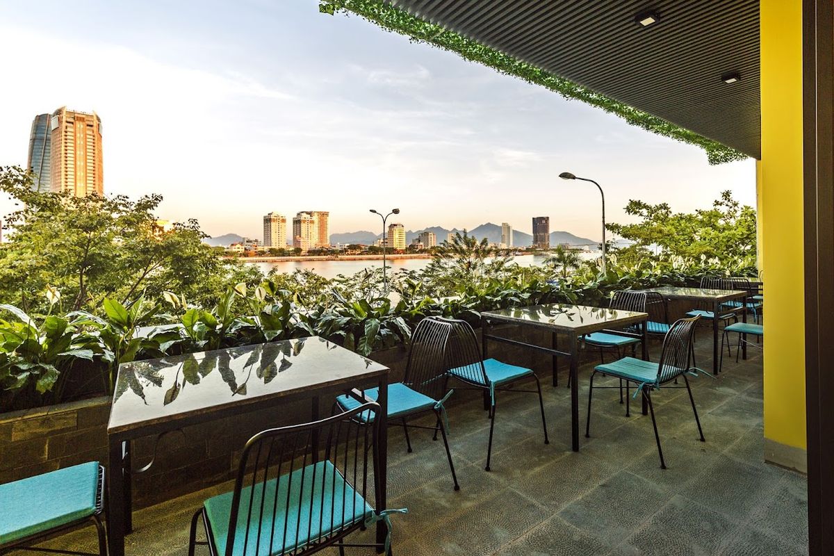 Ibiza Riverfront Hotel exterior in Hoi An Old Town