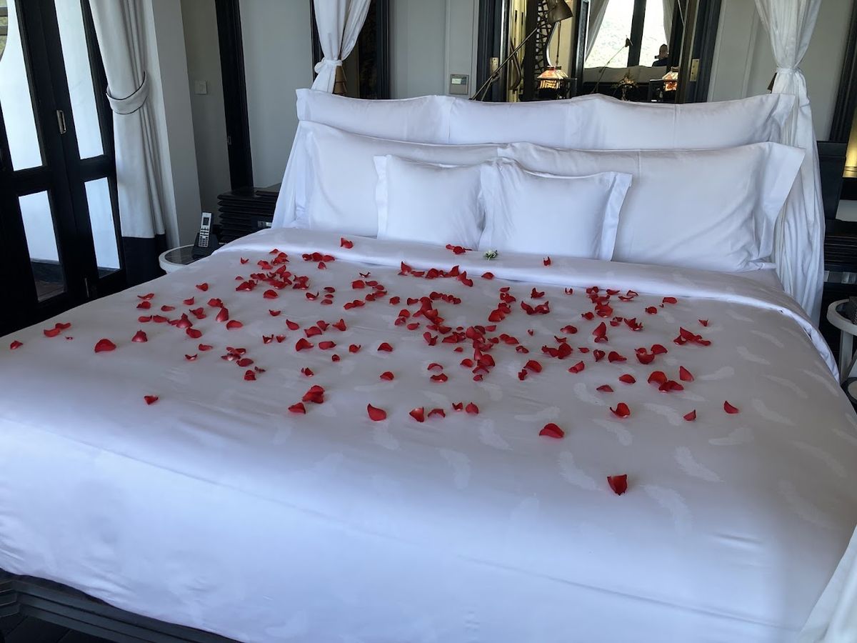 InterContinental Danang Sun Peninsula Resort pool and grounds in Son Tra