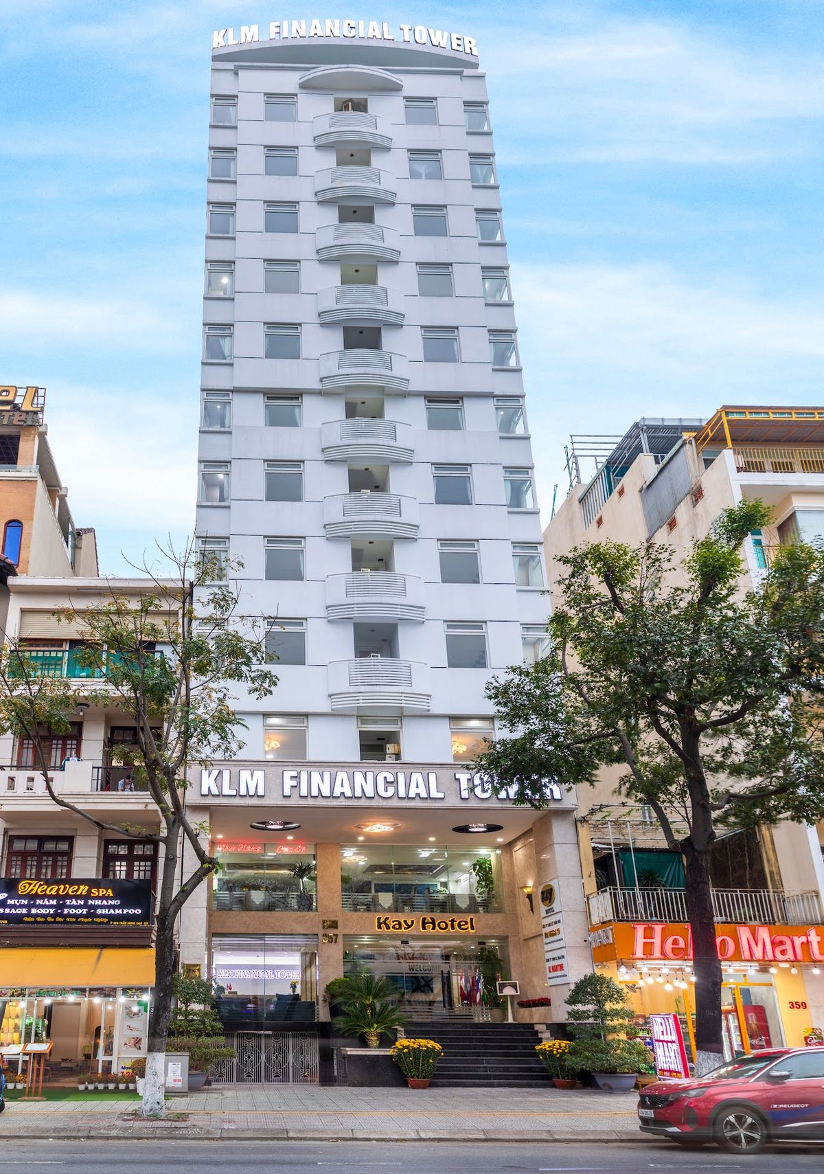 Kay Hotel exterior in Da Nang City Centre