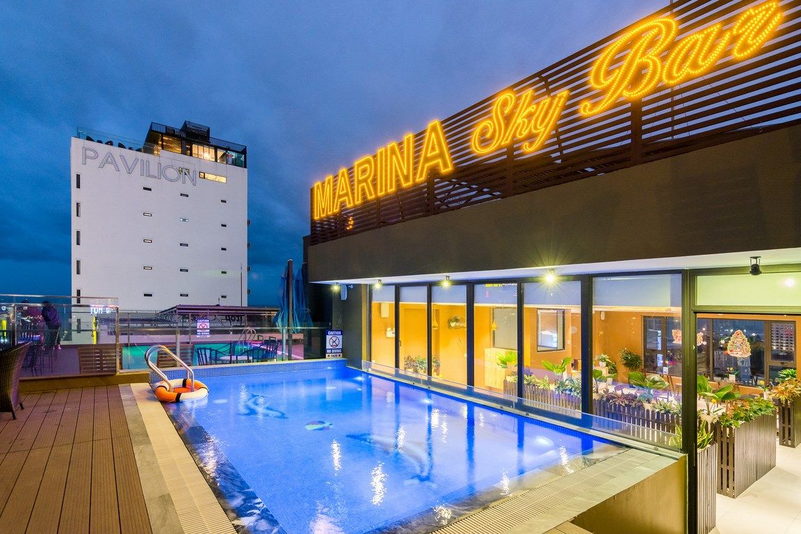 Khách sạn Dana marina exterior in My Khe Beach