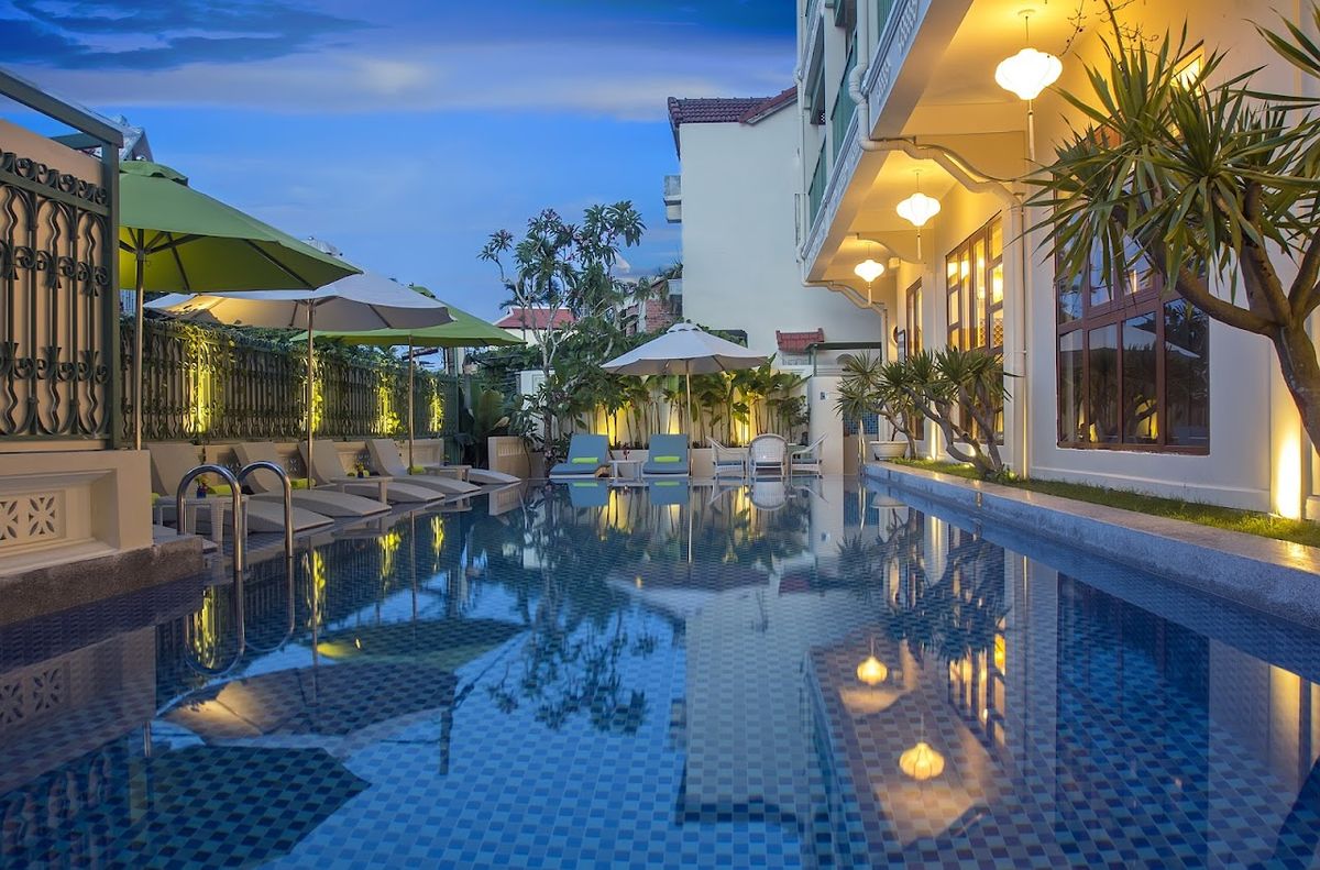 Lantana Riverside Hoi An Boutique Hotel & Spa room interior in Hoi An Old Town