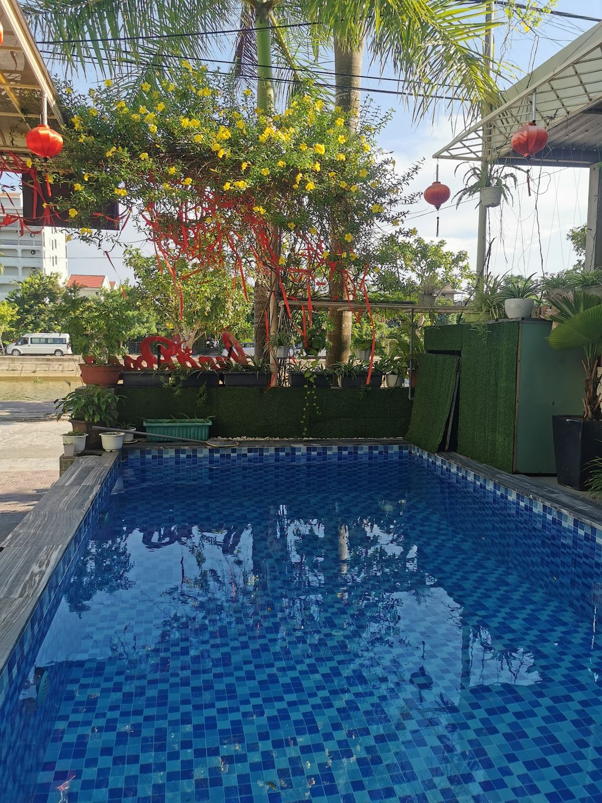 Luna Rossa Villa room interior in Hoi An Old Town