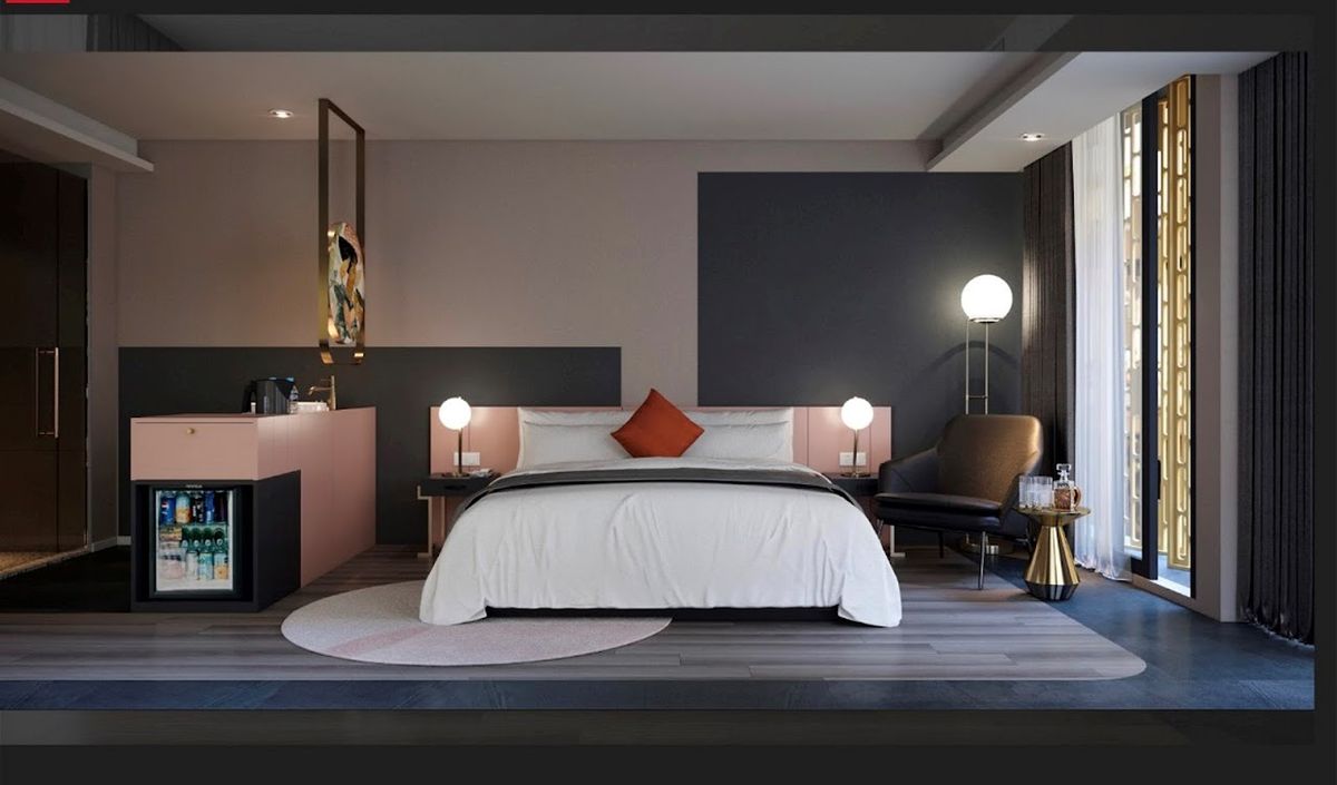 M92 BOUTIQUE DA NANG BEACH HOTEL pool and grounds in Son Tra