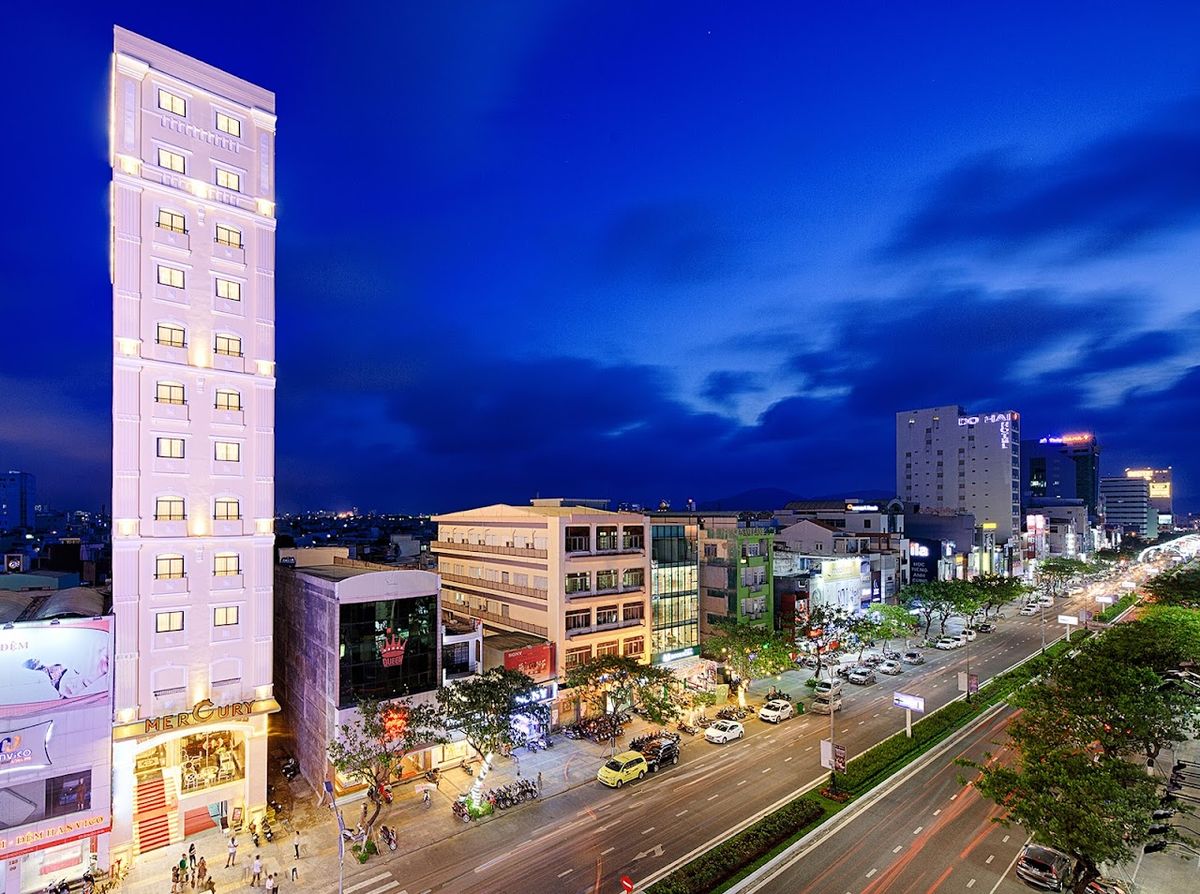 Mercury Boutique Hotel exterior in Da Nang City Centre