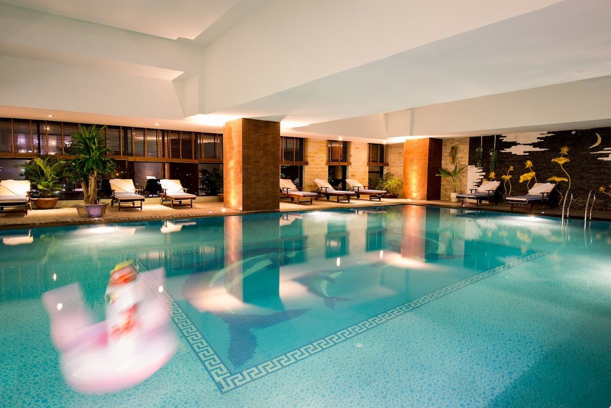 Mường Thanh Grand Đà Nẵng Hotel room interior in Son Tra