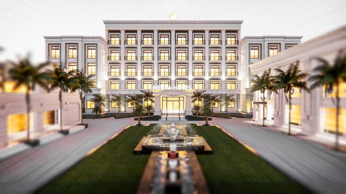 Nesta Danang Hotel exterior in My Khe Beach