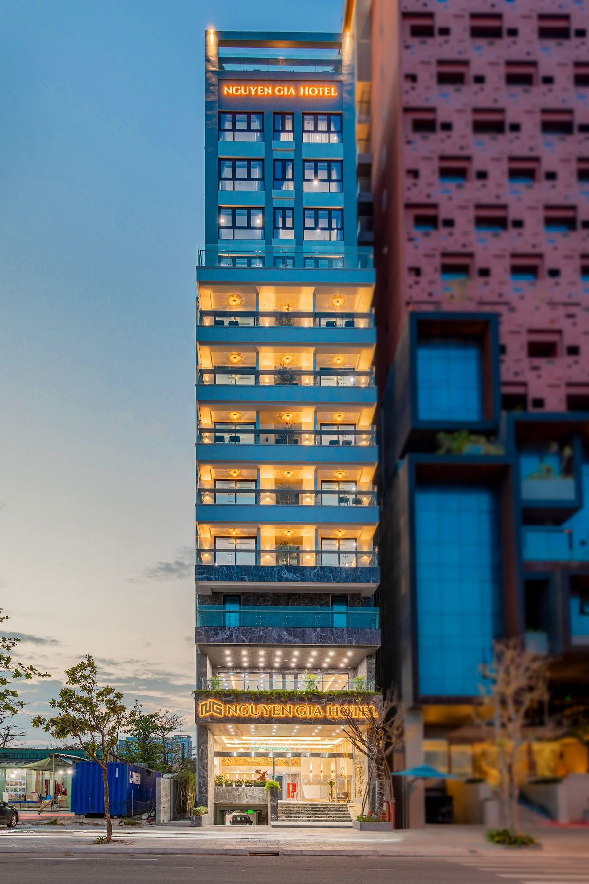 Nguyen Gia Hotel exterior in Son Tra