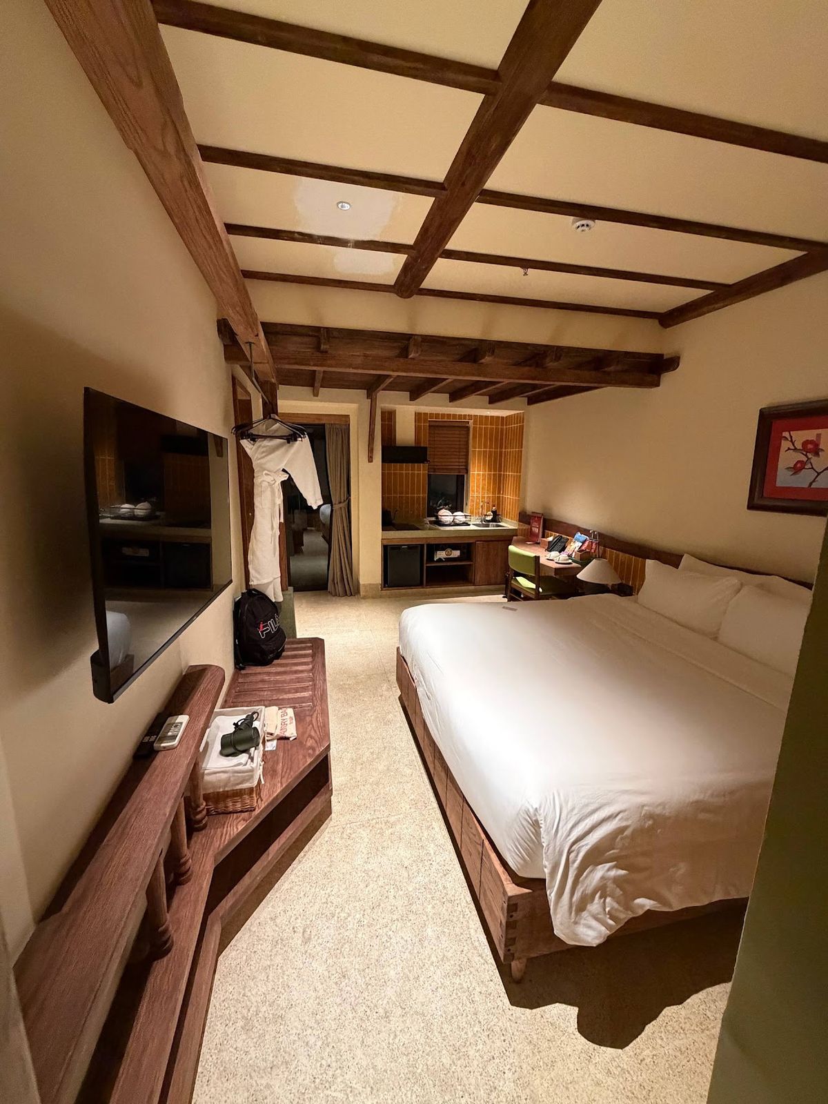 Olwen Boutique Hotel pool and grounds in Non Nuoc