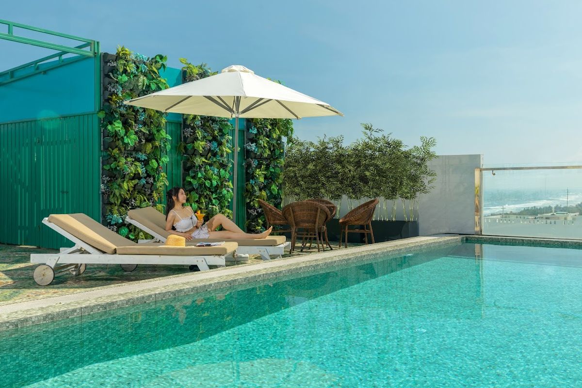 Palazzo Da Nang Beach Hotel exterior in An Thuong