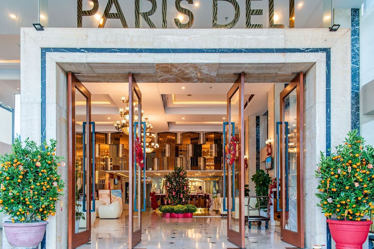 Paris Deli Danang Beach Hotel exterior in My Khe Beach